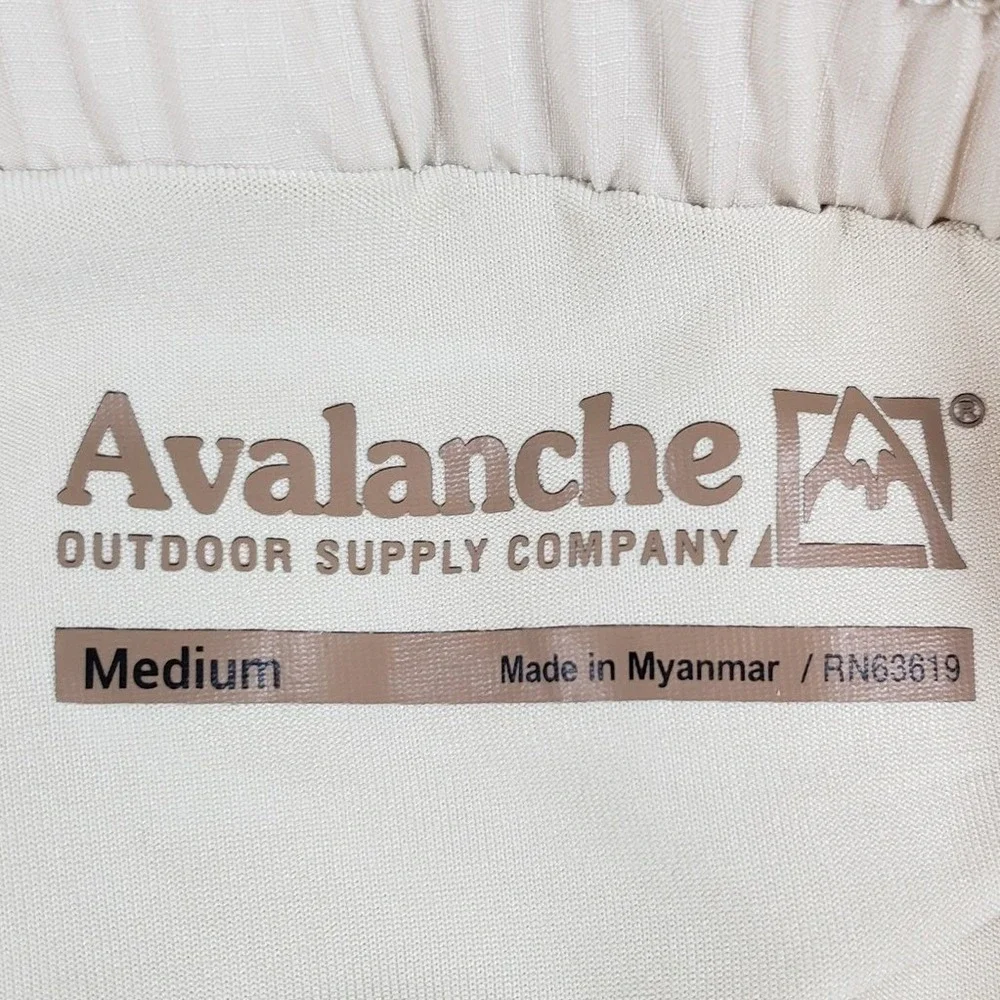 Avalanche Outdoor Supply Co Womens‎ Khaki Cargo Skort UPF 50+ Stretch Medium NEW